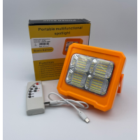 RD-C096  портативний акумуляторний LED ліхтар із сонячним зарядом для дому та активного відпочинку